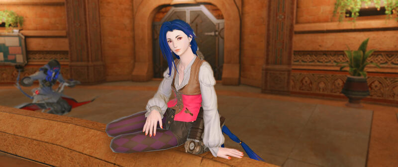 "Lazy day in the Sands."